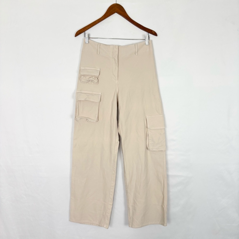 Wilfred‎ Free Picture Cargo Pant Birch Size 6 High Waist Wide Leg